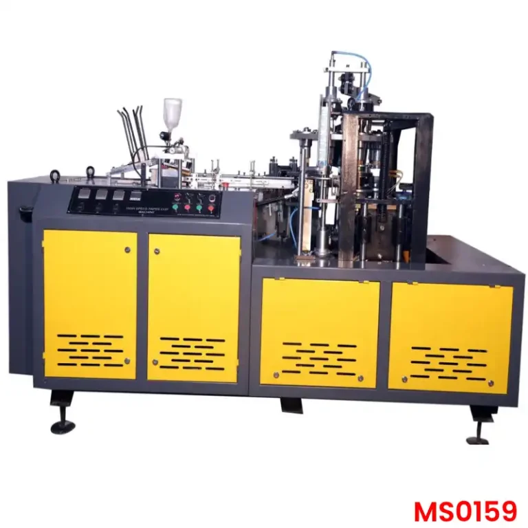 Automatic 3 Phase Tea Cup Making Machine - 75 Cups/Min Nepal