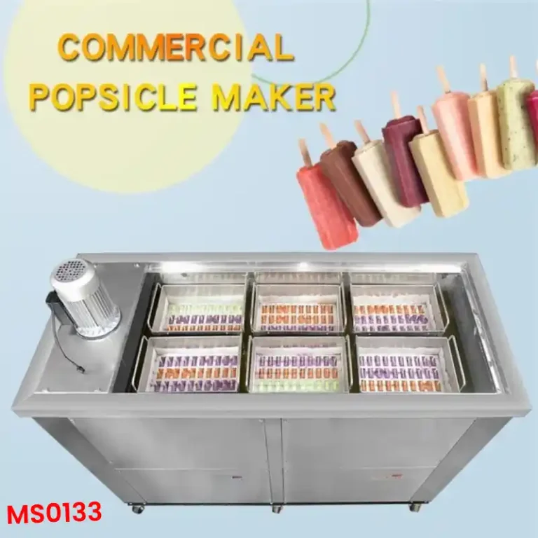 Silver Stainless Steel Popsicle Ice Cream Machine - 6 Moulds in Nepal