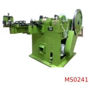 Automatic Wire Nail Making Machine in Nepal with 5 HP 3-phase power and a capacity of 300-400 nails per minute.