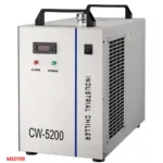 Buy Industrial Water Chiller Machine Best Price in Nepal. Air cooling system with 1.56 kW refrigeration, 6L tank, digital display.