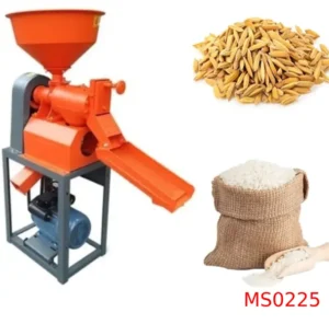 Mini Rice Mill best price in Nepal with 100 kg/hr capacity. Semi-Automatic operation with 2 HP motor.small-scale rice milling.