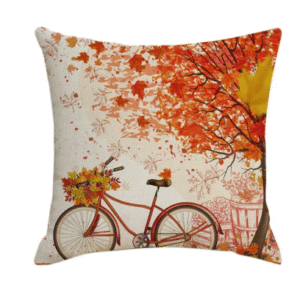 Maple Square Pillowcase Home Decor Linen Pillow Cases Cushion CoveRS for Sofa Car Fashion Pattern Gift 45X45cm