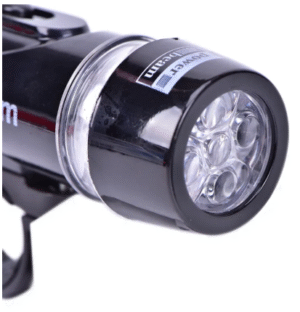 2025 NEW 5 LED Lamp Bike Bicycle Front Head Light Rear Safety Flashlight Waterproof Set