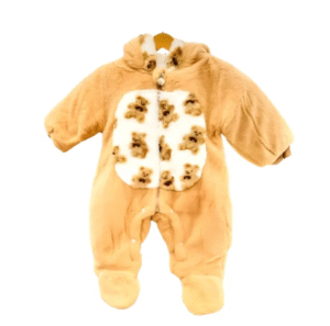 CozyKids - Baby Winter Soft & Warm Fur Jumpsuit Romper
