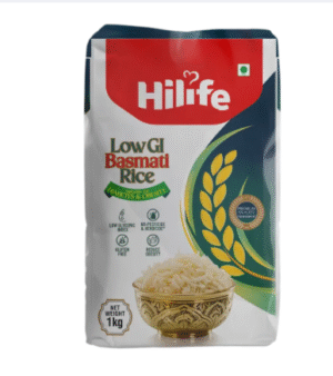 Hilife Low GI Basmati Rice 1 Kg [ Low Glycemic Index Rice ]