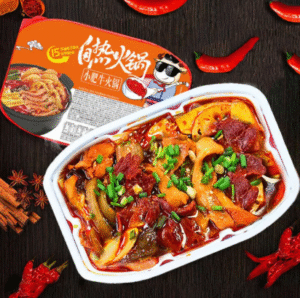 Chongqing Self-Heating with Butter, Lazy Peoples Internet-Famous Food, Convenient Instant Self-Cooking Self-Service Ready-to-Eat Wide Noodle Small Hot Pot