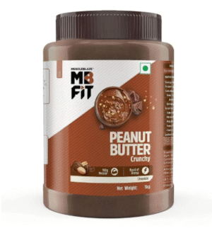 MuscleBlaze Chocolate Peanut Butter Crunchy - 1Kg