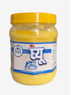 Ghee, Pure and all natural, No Preservatives, Nutrient-Rich, Made in Nepal 500ml