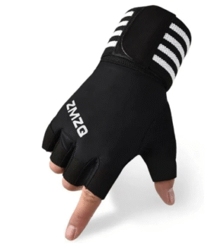 Zmzq Extreme Performance Professional Weightlifting Gloves With Long Strap For Wrist Support