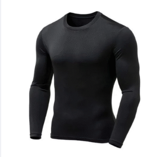 Comfortable Inner Compression Round Neck Full Sleeve Sports T-Shirt For Men